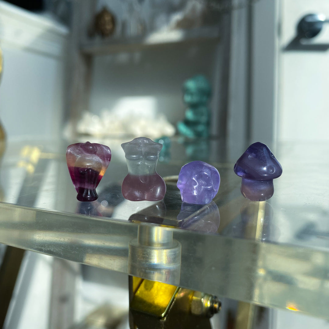 Fluorite Mini Carving - Choose Your Style