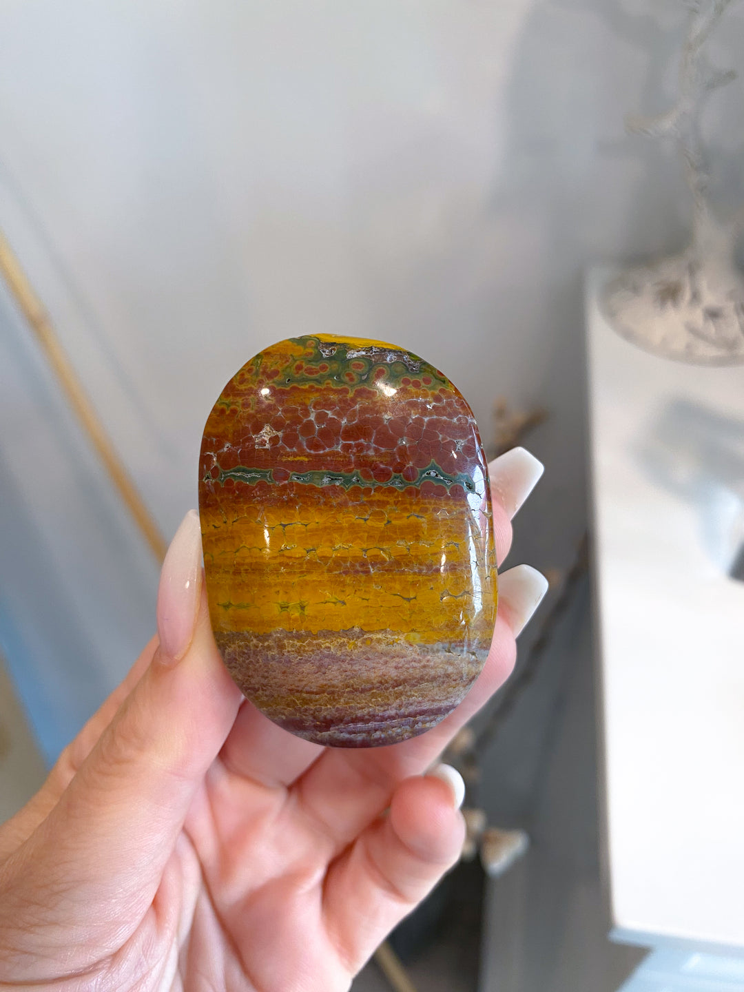 Ocean Jasper Palm #9 - Get Exact Piece