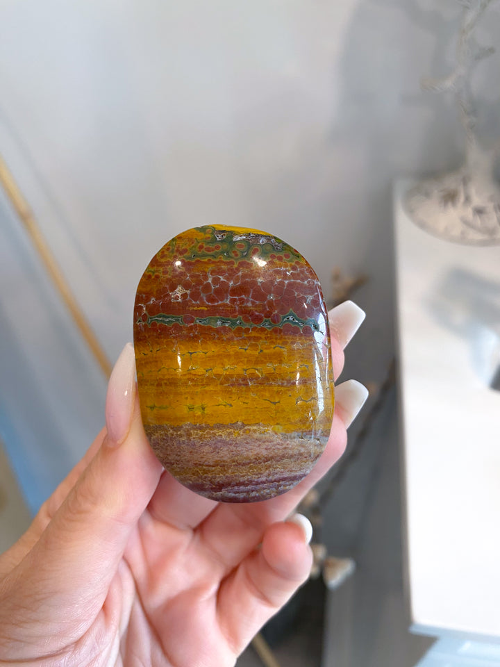 Ocean Jasper Palm #9 - Get Exact Piece