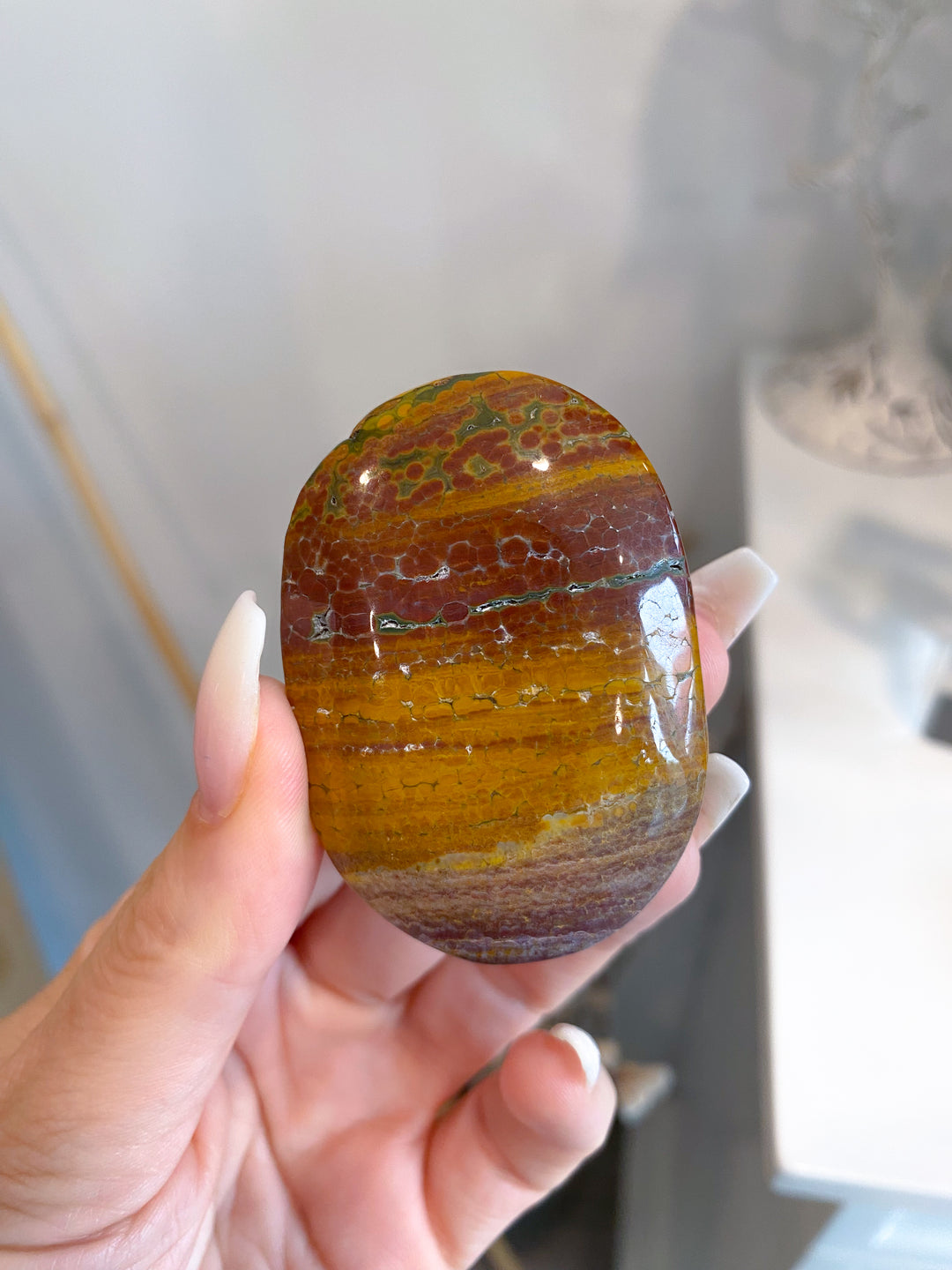Ocean Jasper Palm #9 - Get Exact Piece