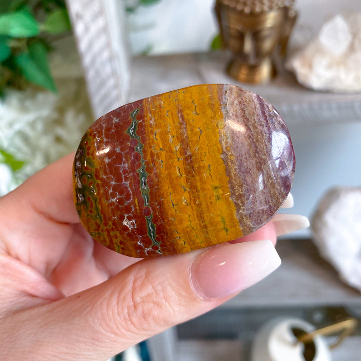 Ocean Jasper Palm #9 - Get Exact Piece