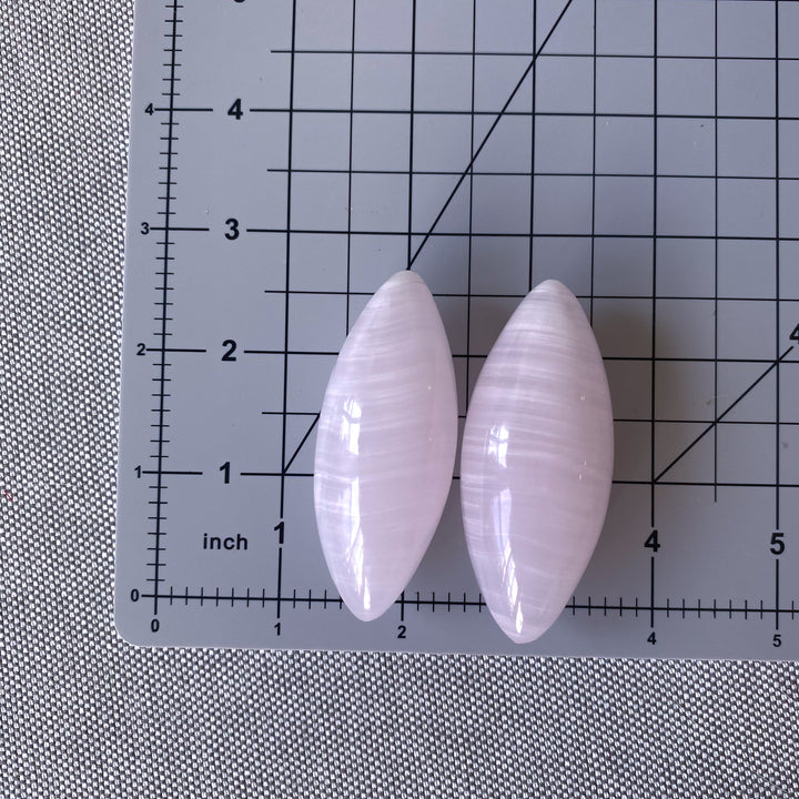 Blush Pink Calcite Shiva Stone