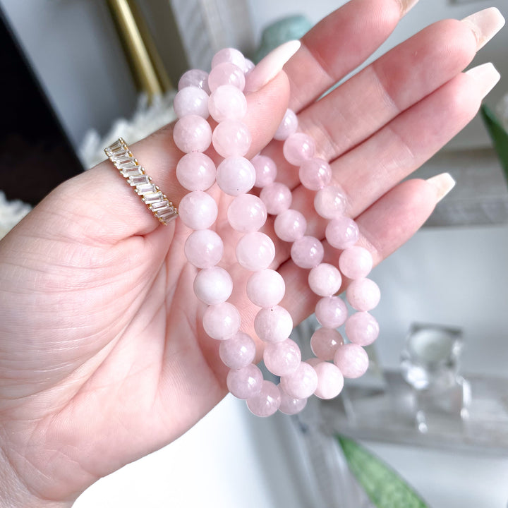 Rose Quartz 8mm Bracelet