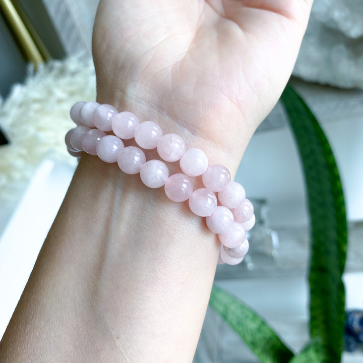 Rose Quartz 8mm Bracelet