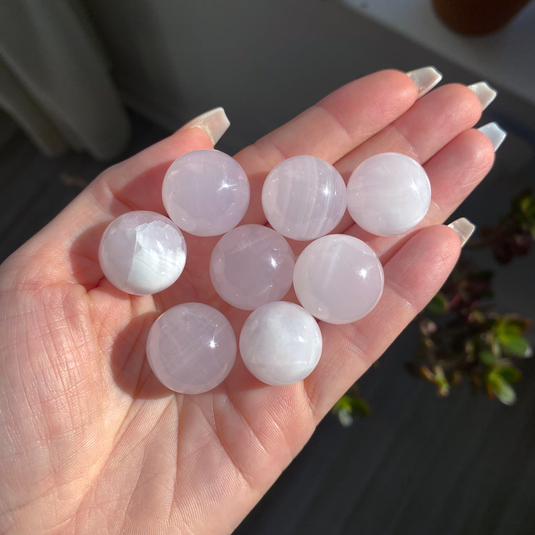 Pink Calcite Mini Sphere