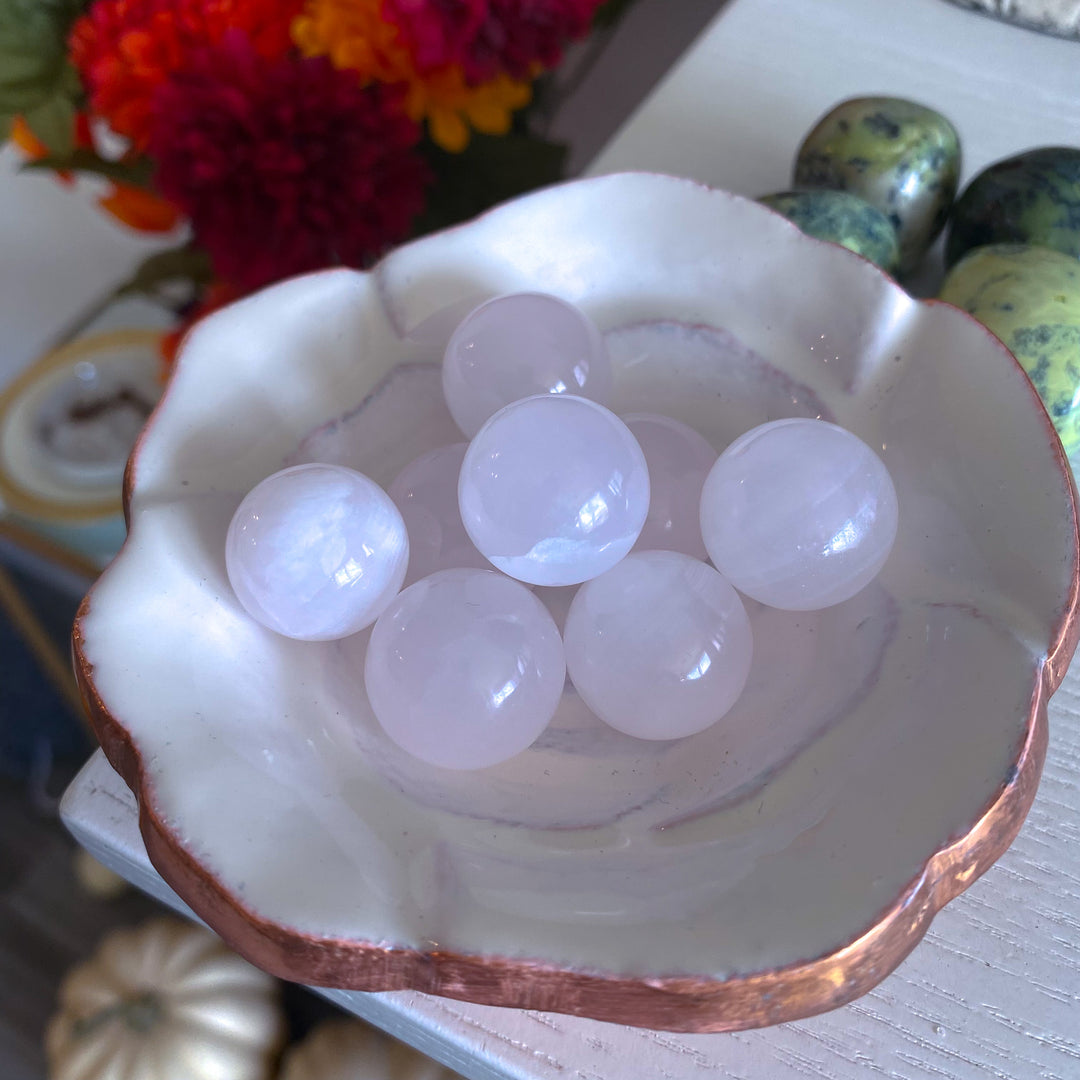 Pink Calcite Mini Sphere