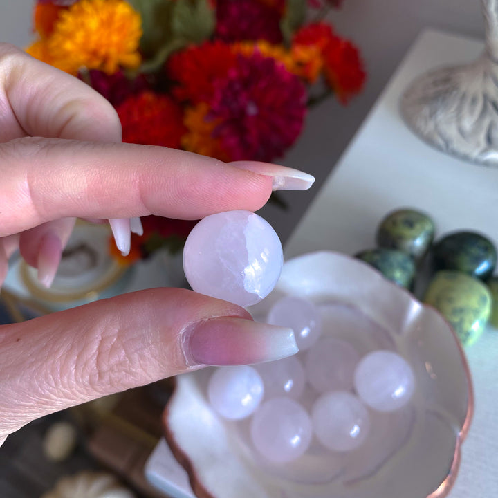 Pink Calcite Mini Sphere