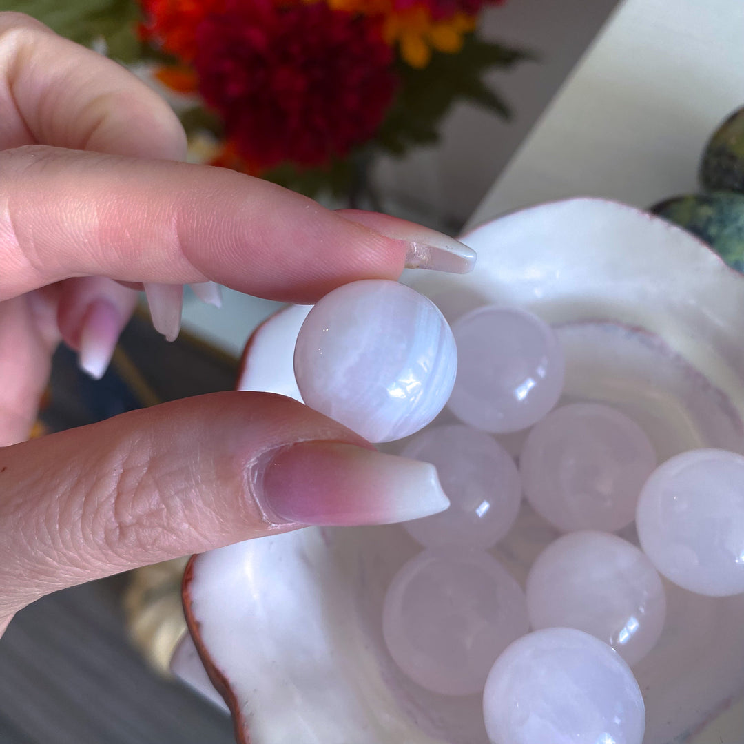 Pink Calcite Mini Sphere