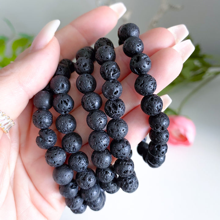 Lava Stone 8mm Bracelet