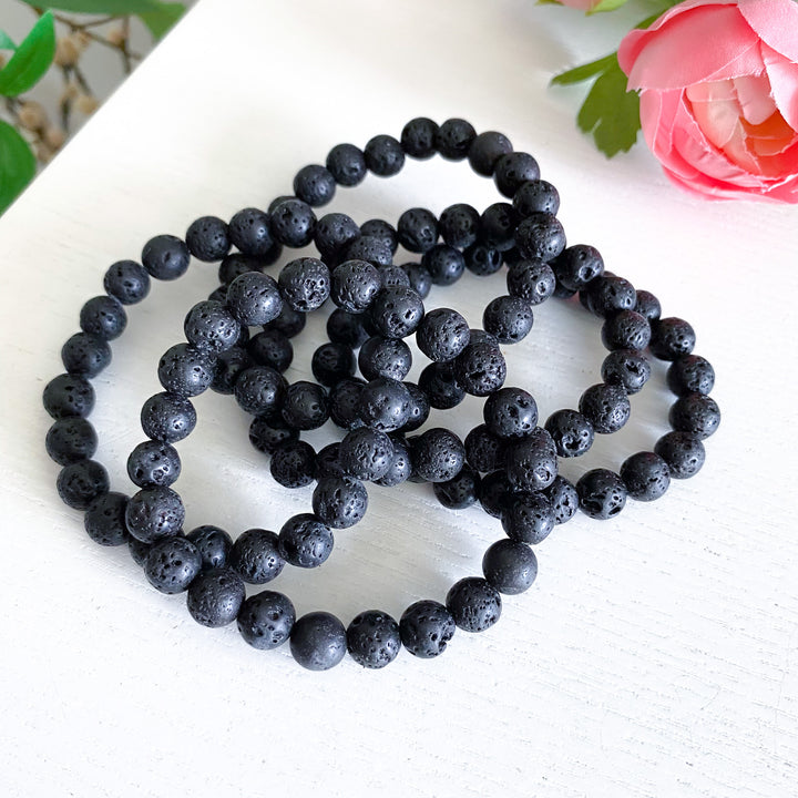 Lava Stone 8mm Bracelet