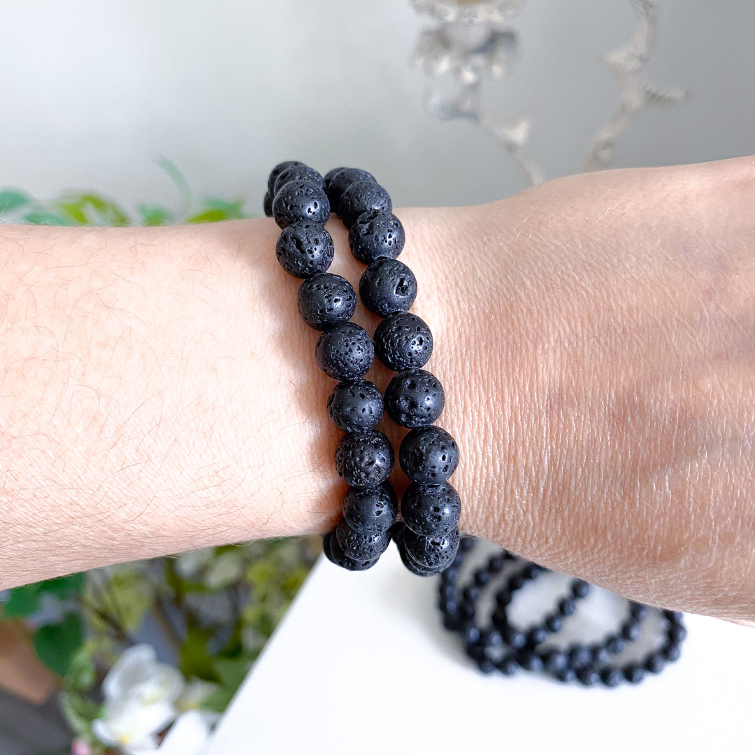 Lava Stone 8mm Bracelet