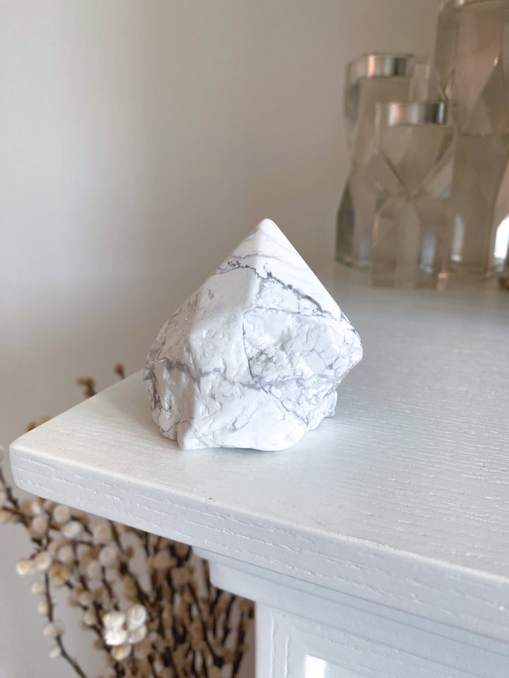 Unique Howlite Freeform Crystal #5