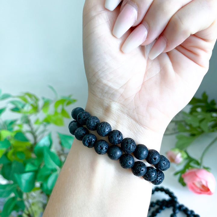 Lava Stone 8mm Bracelet