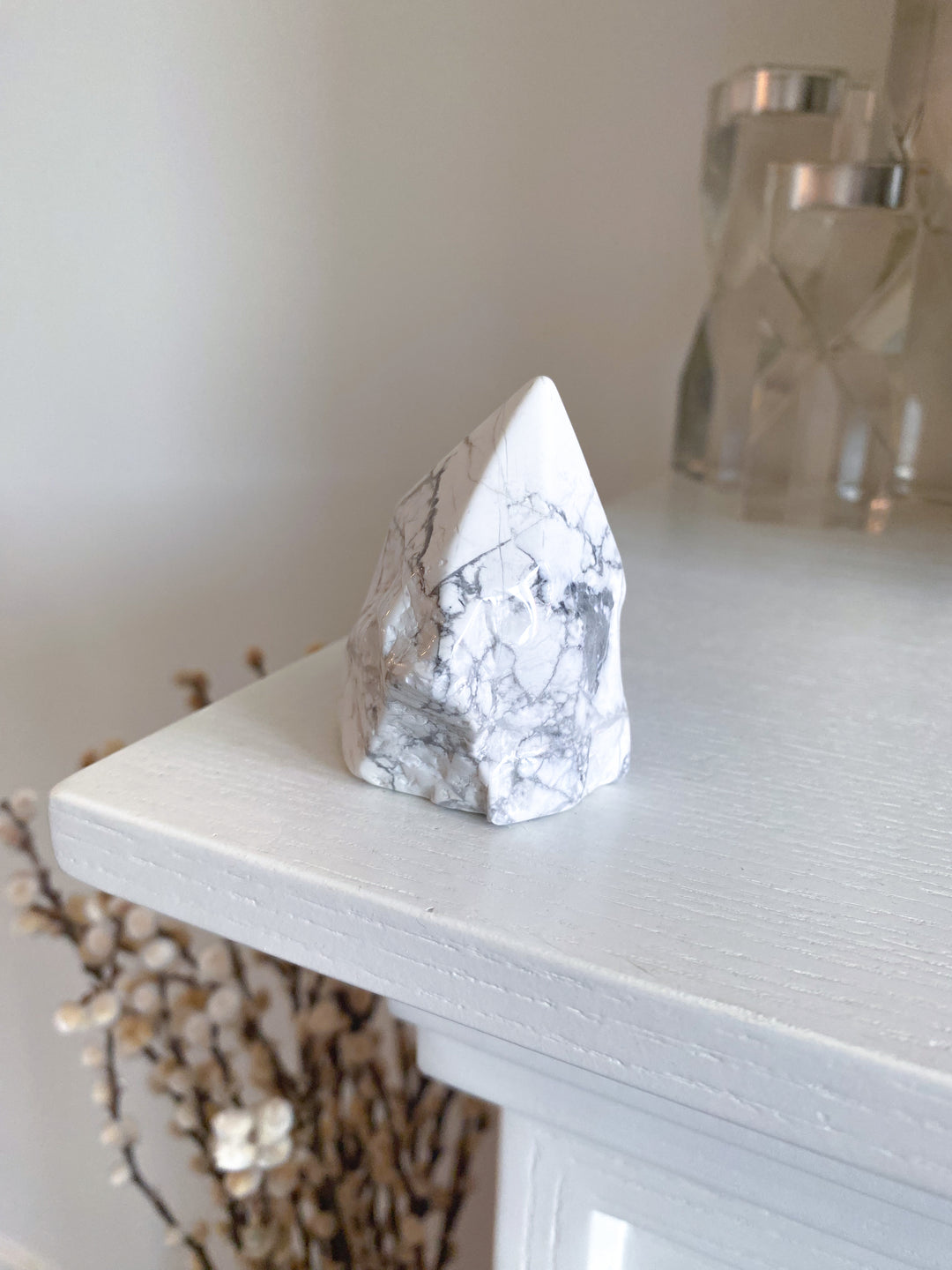 Unique Howlite Freeform Crystal #5