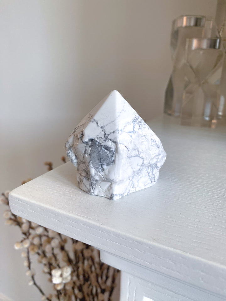 Unique Howlite Freeform Crystal #5