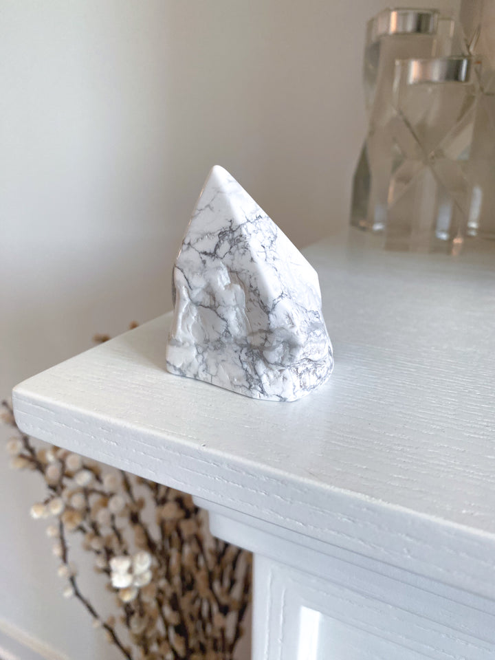 Unique Howlite Freeform Crystal #5