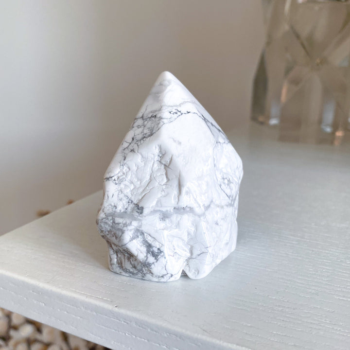 Unique Howlite Freeform Crystal #5