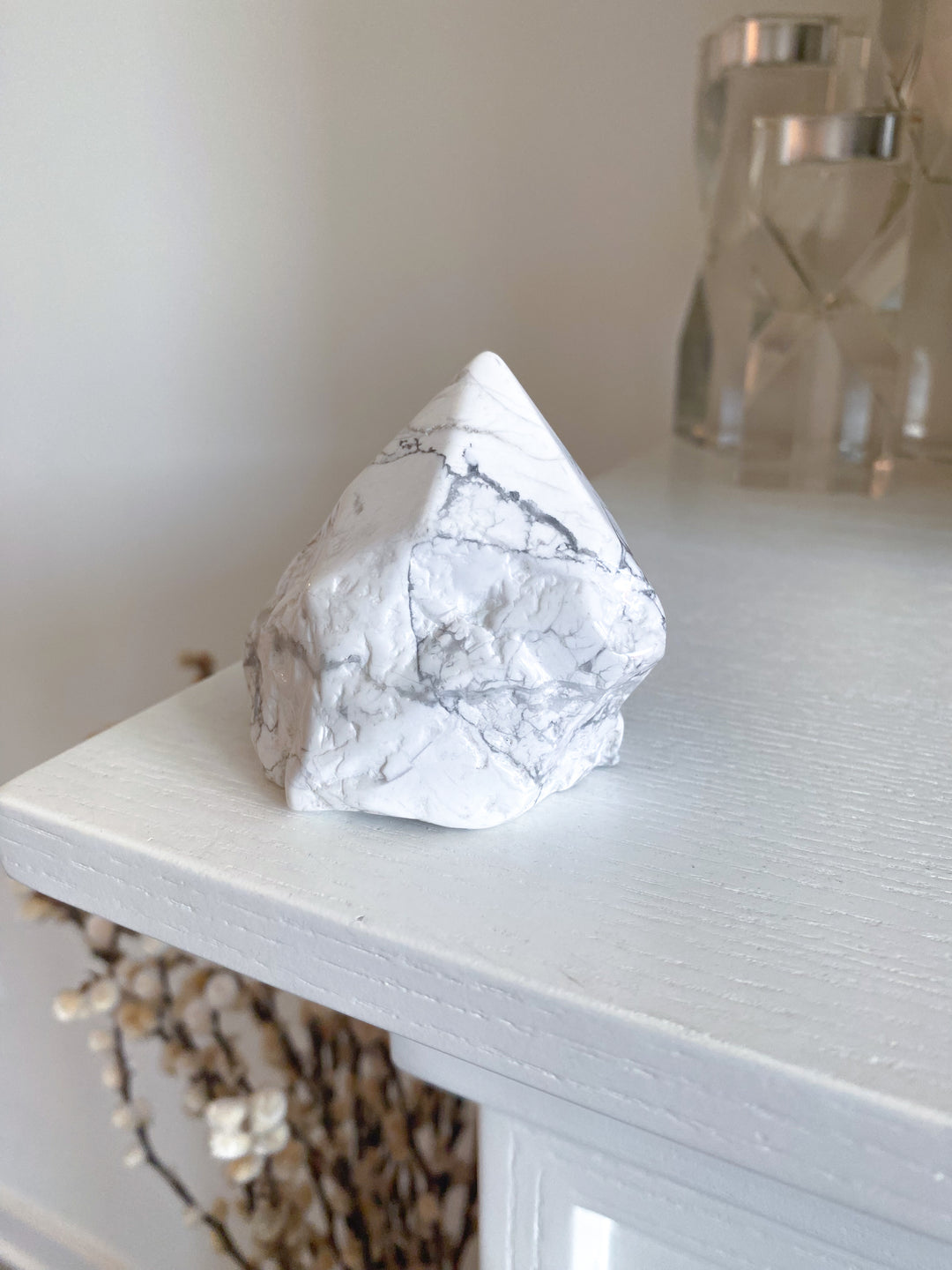 Unique Howlite Freeform Crystal #5