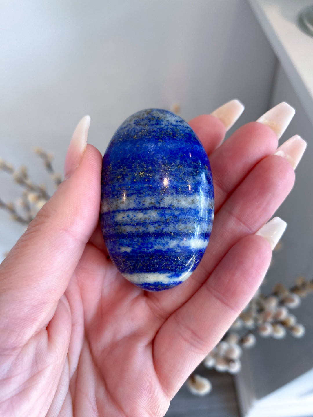 Get this EXACT Lapis Lazuli Palm Stone