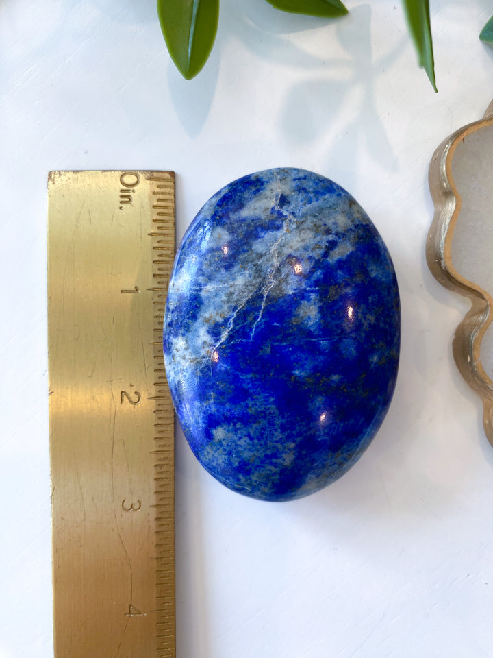 Lapis Lazuli Palm Stone #4 - Get Exact Item