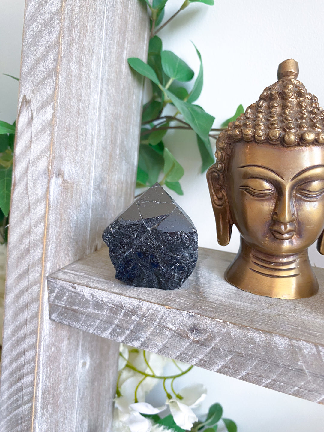 Shiny Black Tourmaline Top Polish Point #10