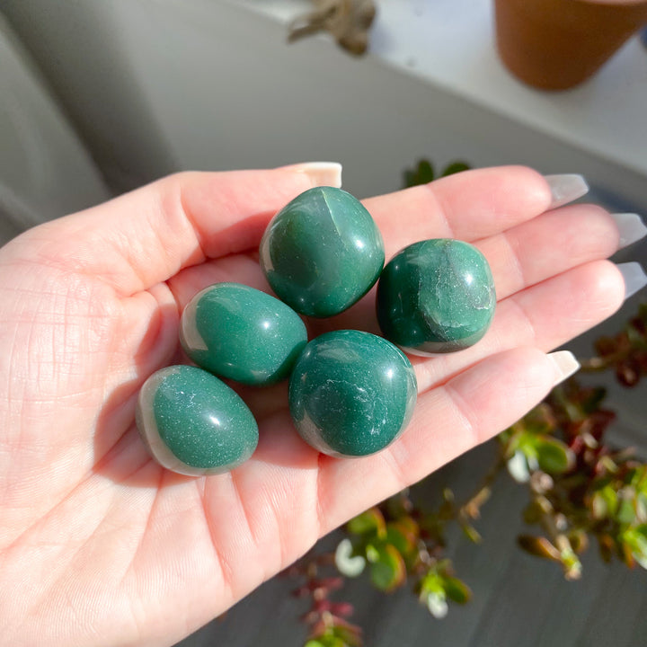 Green Jade Tumble
