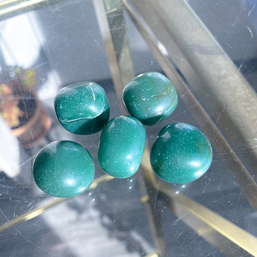 Green Jade Tumble