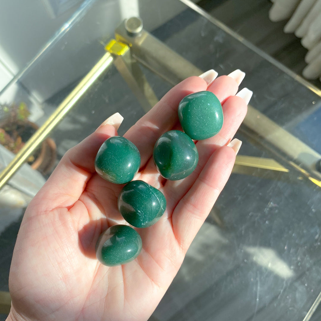 Green Jade Tumble
