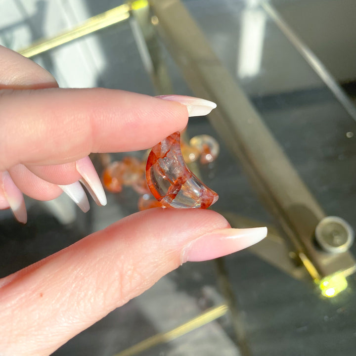 Fire Quartz Mini Moon