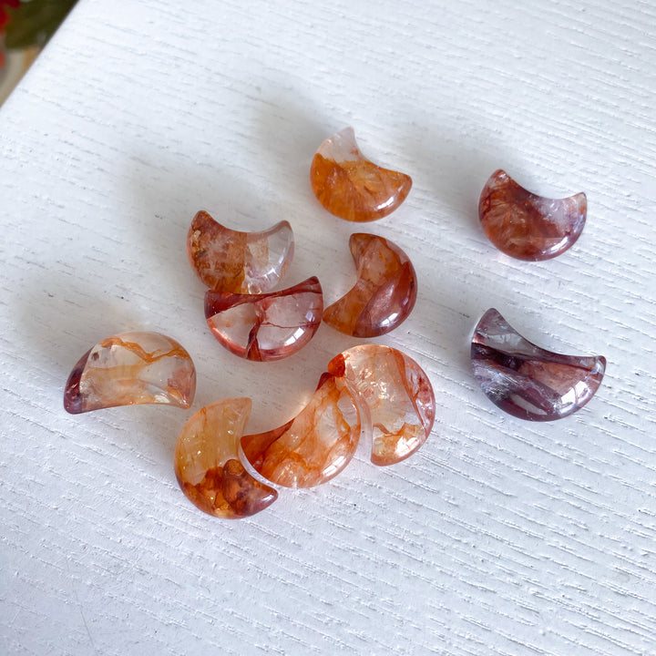 Fire Quartz Mini Moon
