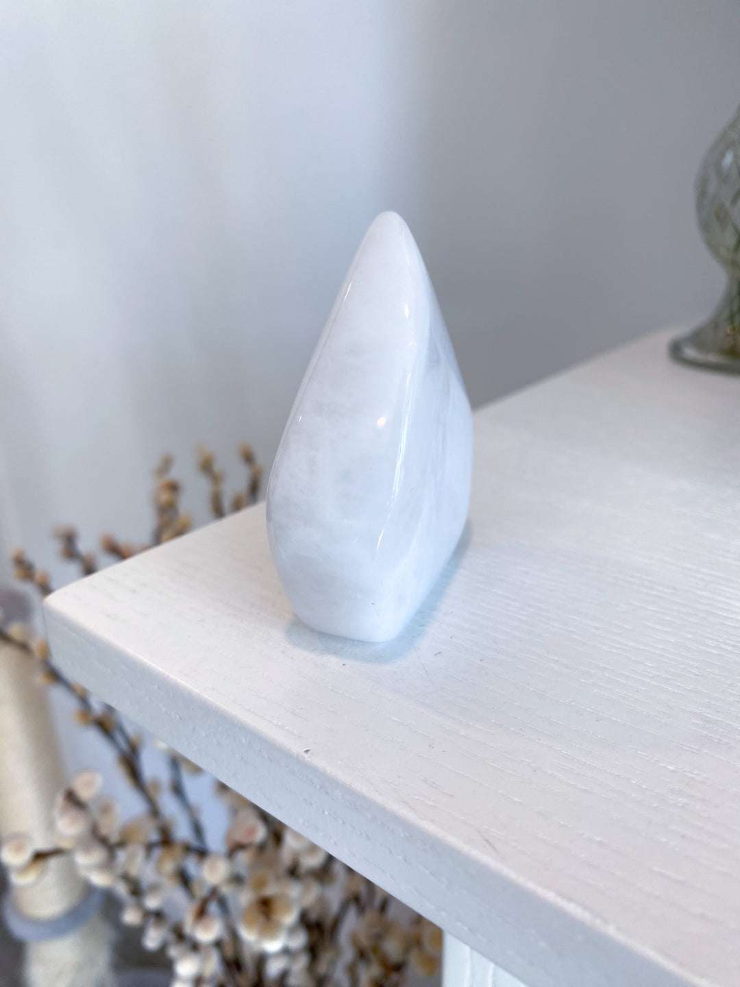 White Aventurine Flame