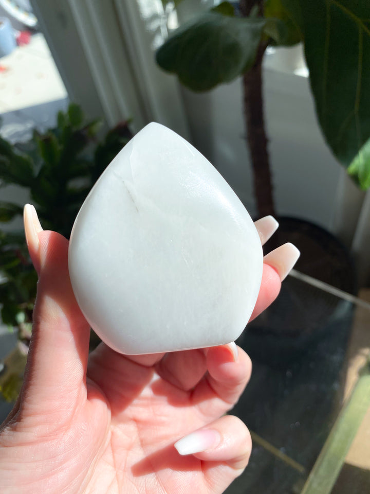 White Aventurine Flame #1