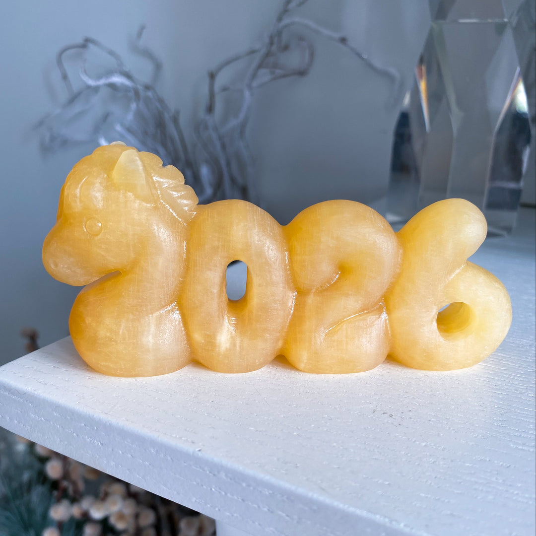 2026 Year of the Horse Carving