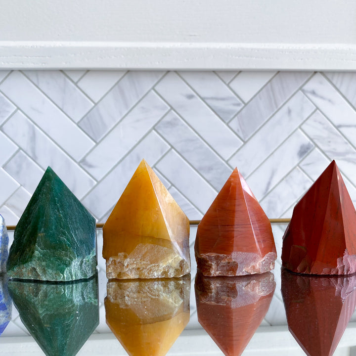 SET: Seven CHAKRA Top Polish Points