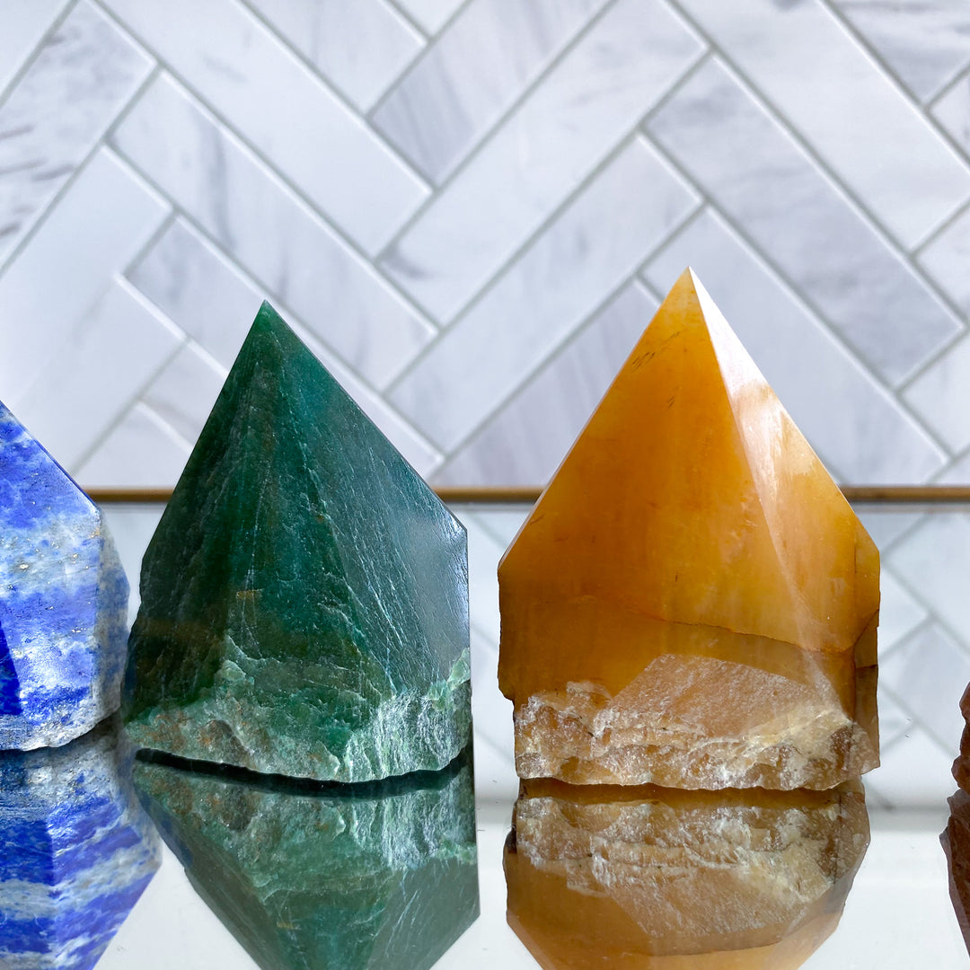 SET: Seven CHAKRA Top Polish Points