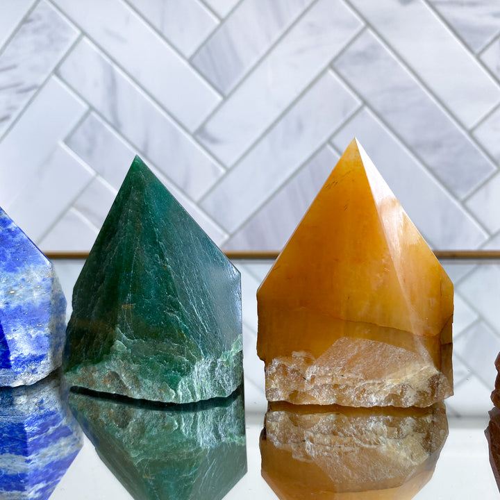 SET: Seven CHAKRA Top Polish Points