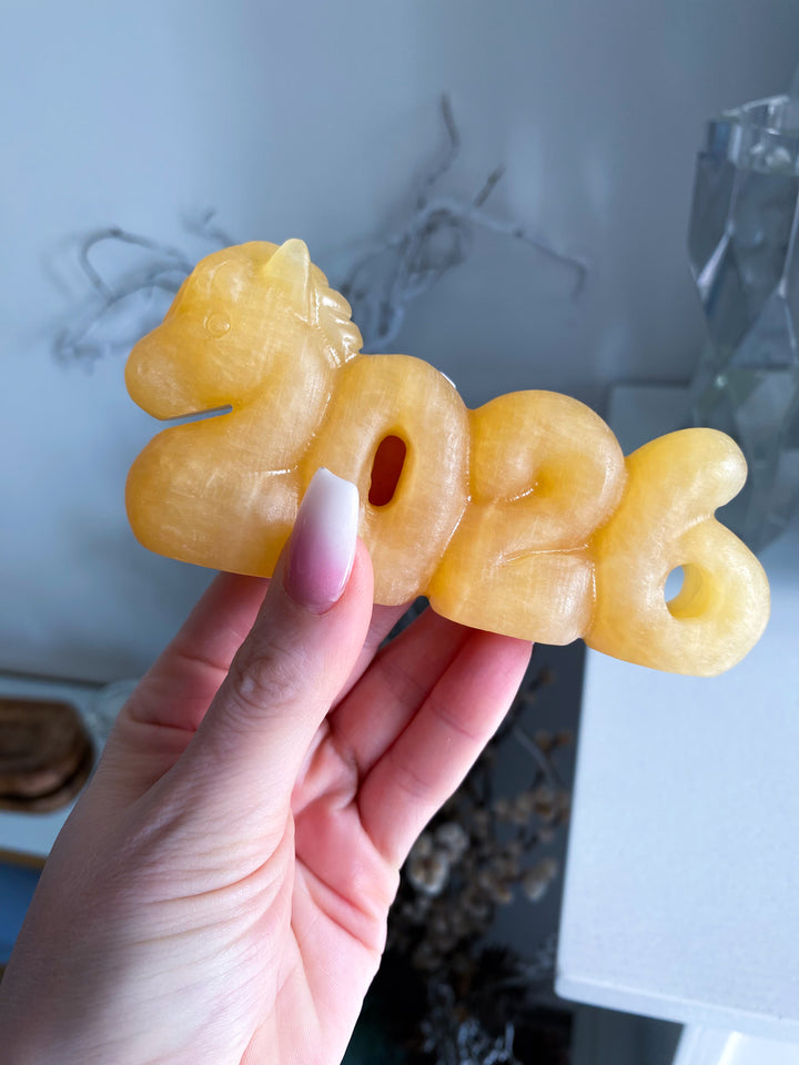 2026 Year of the Horse Carving