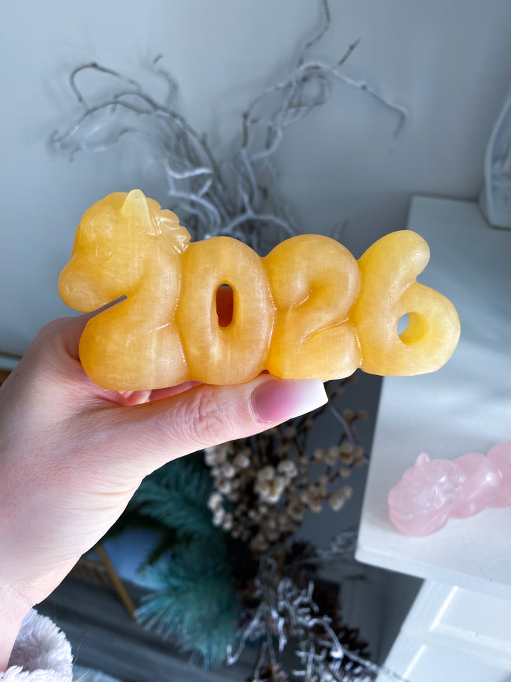2026 Year of the Horse Carving