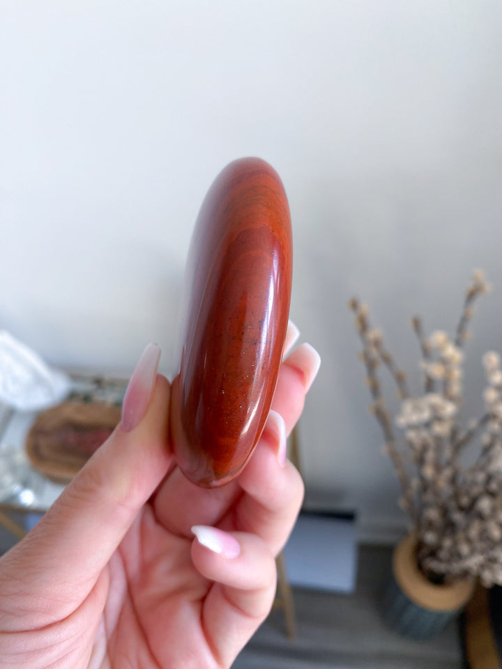 Jumbo Red Jasper Palm #1