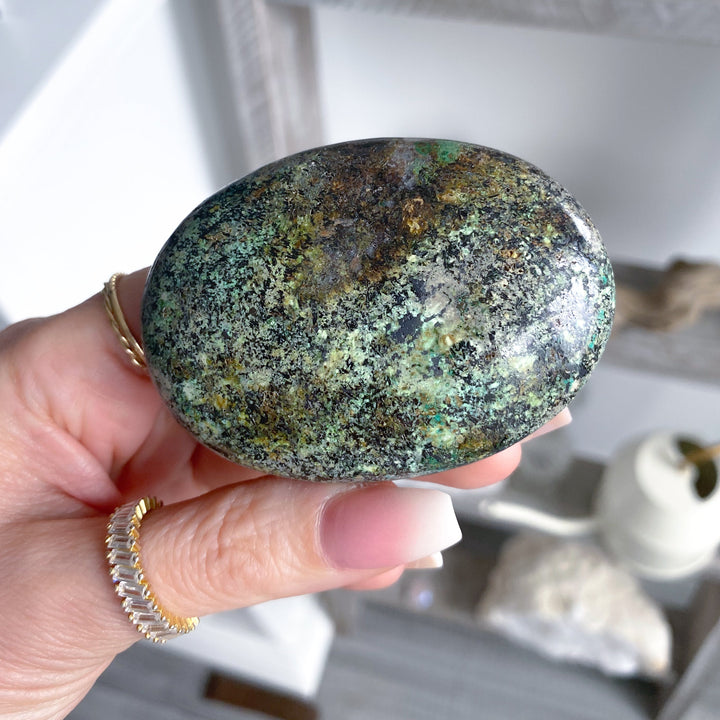 African Turquoise Palm Stone #4