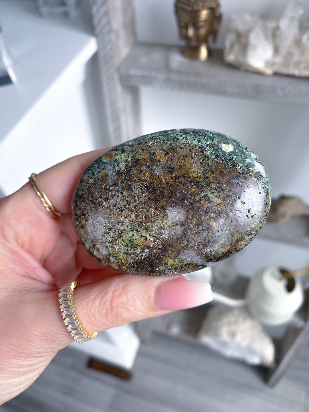 African Turquoise Palm Stone #4