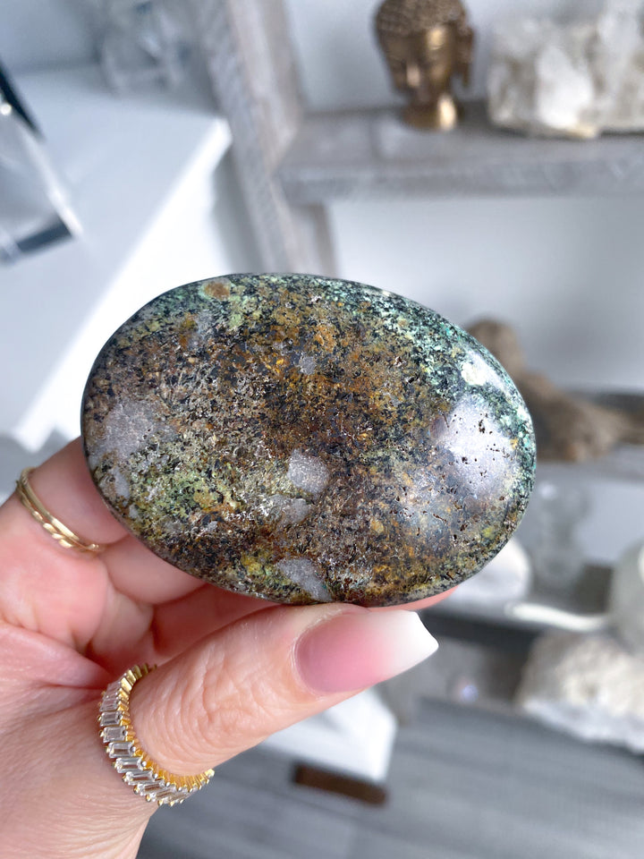 African Turquoise Palm Stone #4