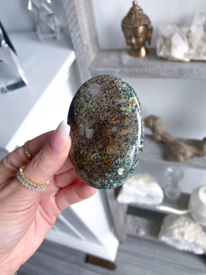 African Turquoise Palm Stone #4