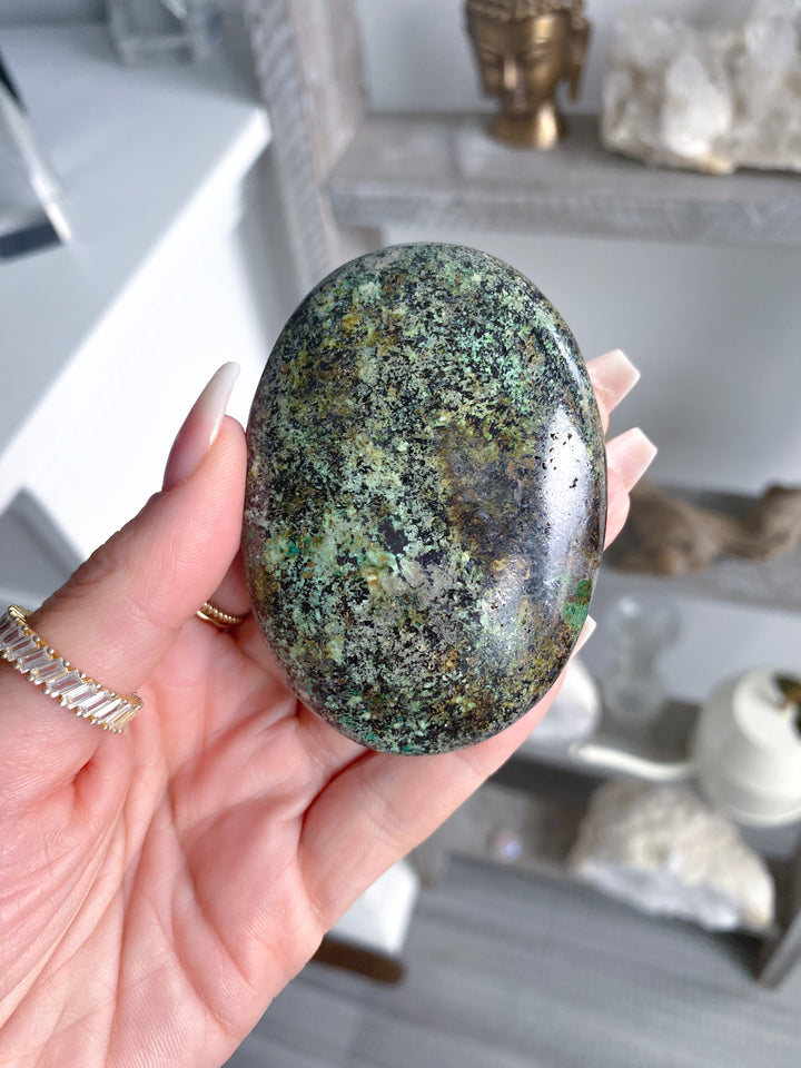 African Turquoise Palm Stone #4
