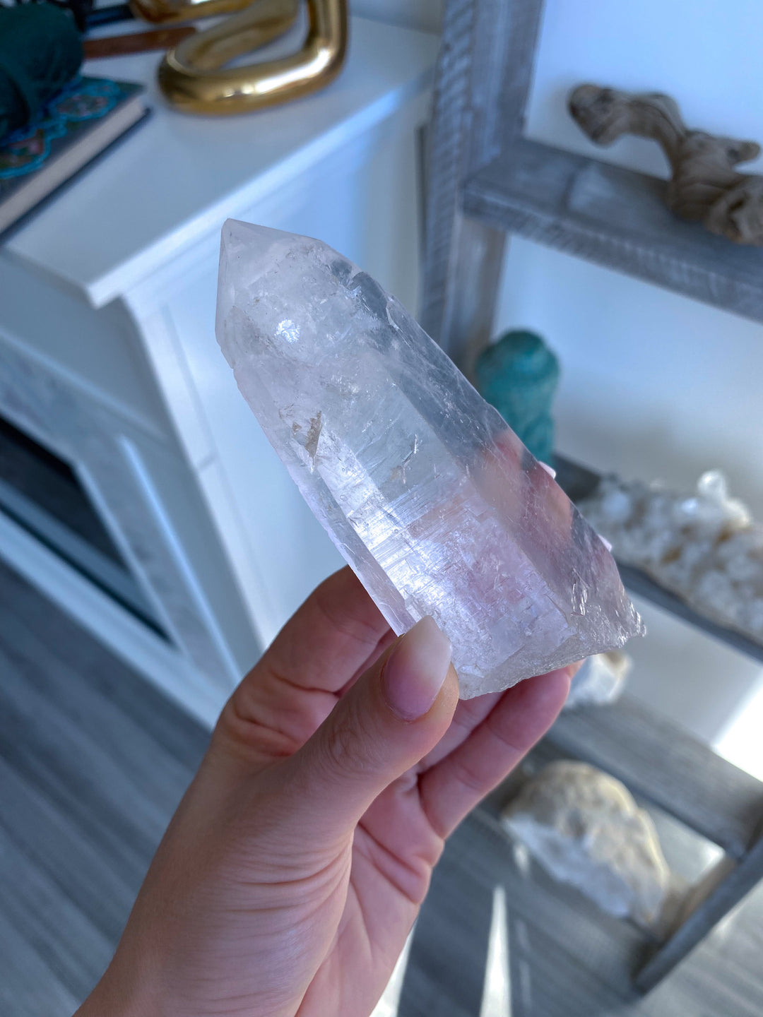Large Empathic Warrior Lemurian Seed Quartz 