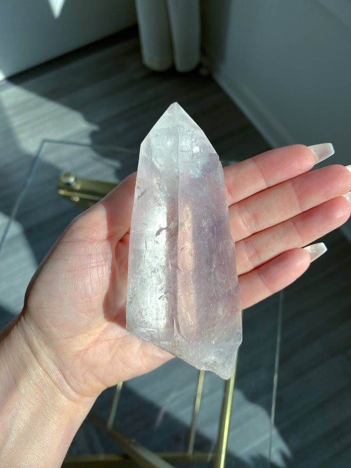 Large Empathic Warrior Lemurian Seed Quartz 