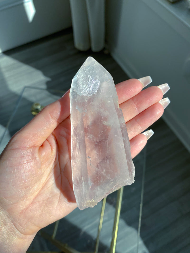 Large Empathic Warrior Lemurian Seed Quartz 