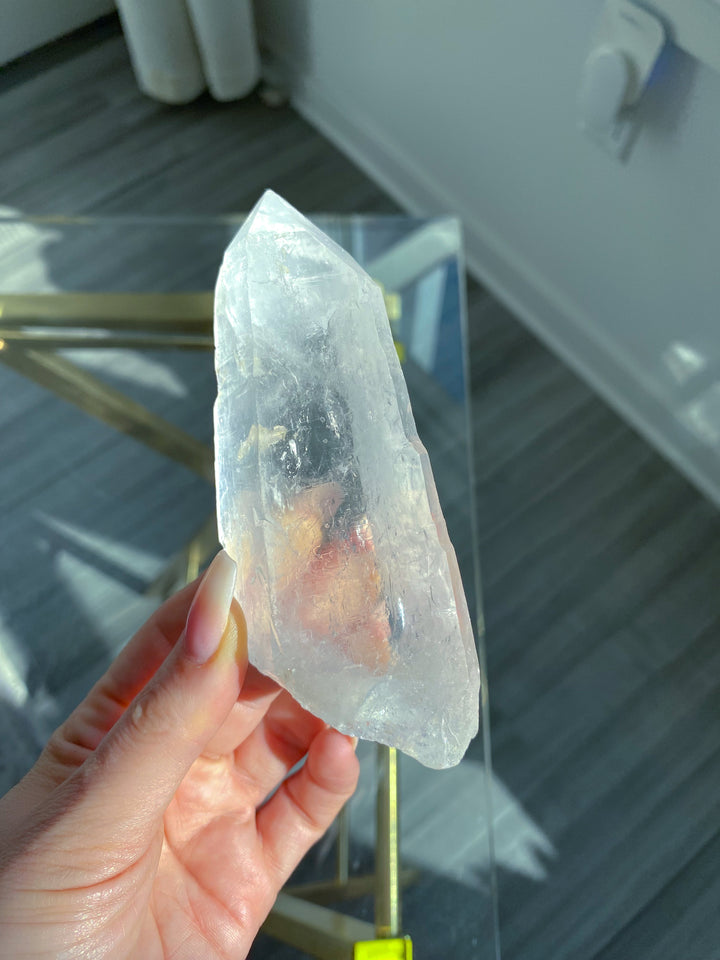 Large Empathic Warrior Lemurian Seed Quartz 