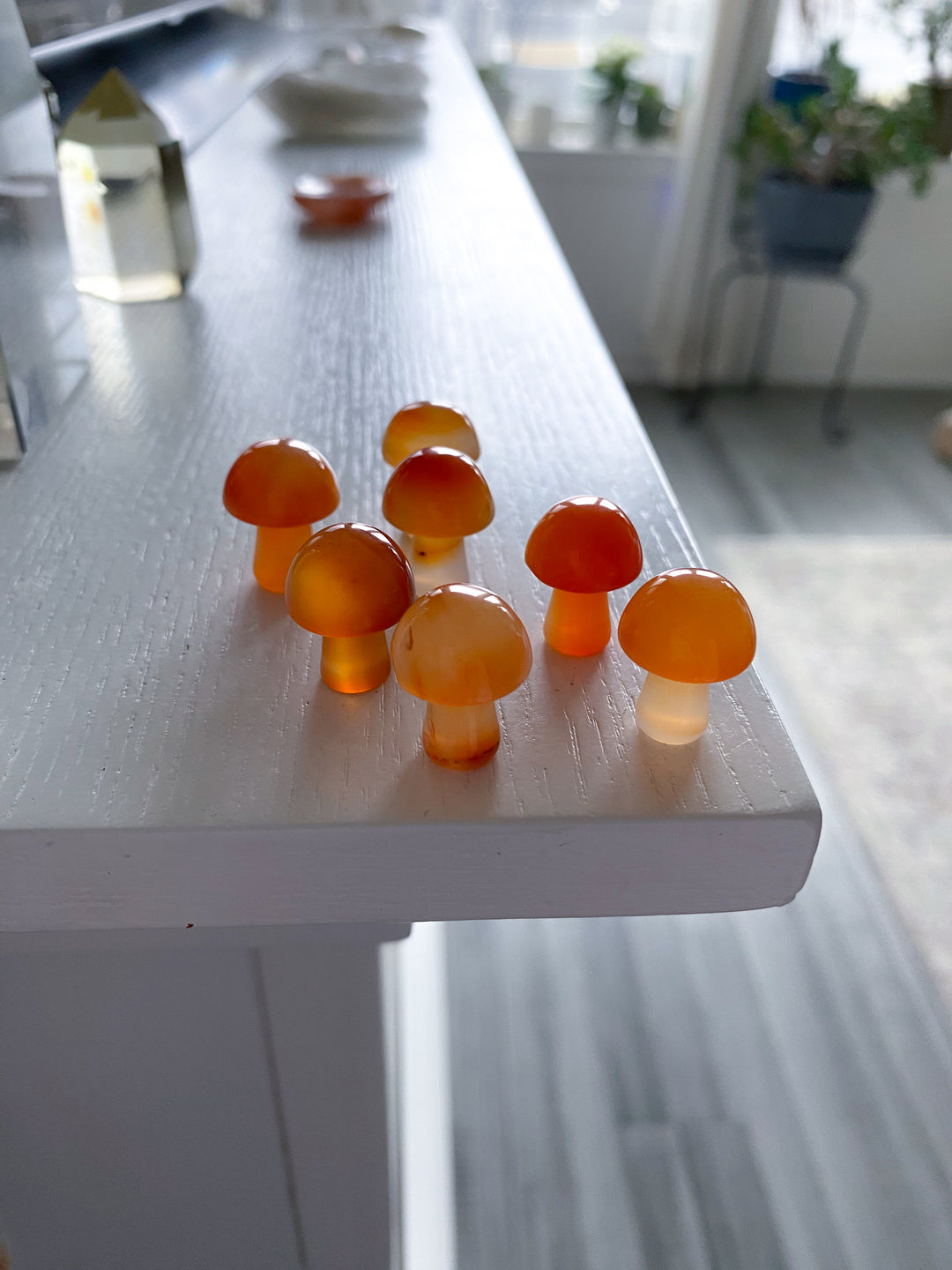Light Carnelian Mini Mushroom