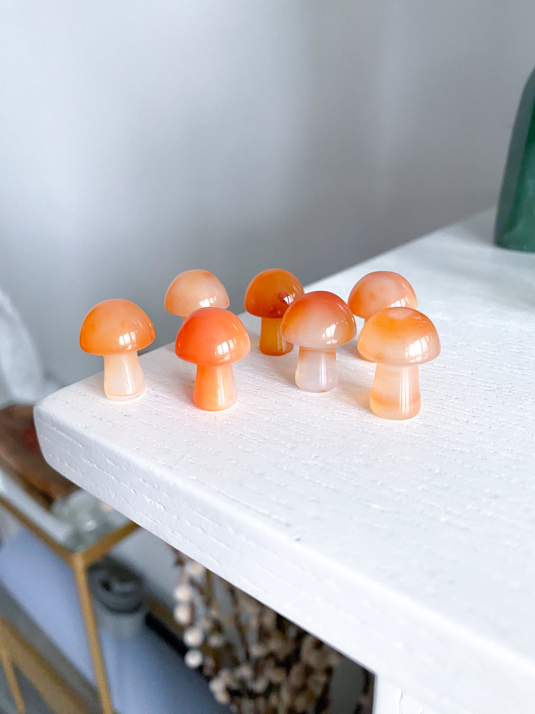 Light Carnelian Mini Mushroom